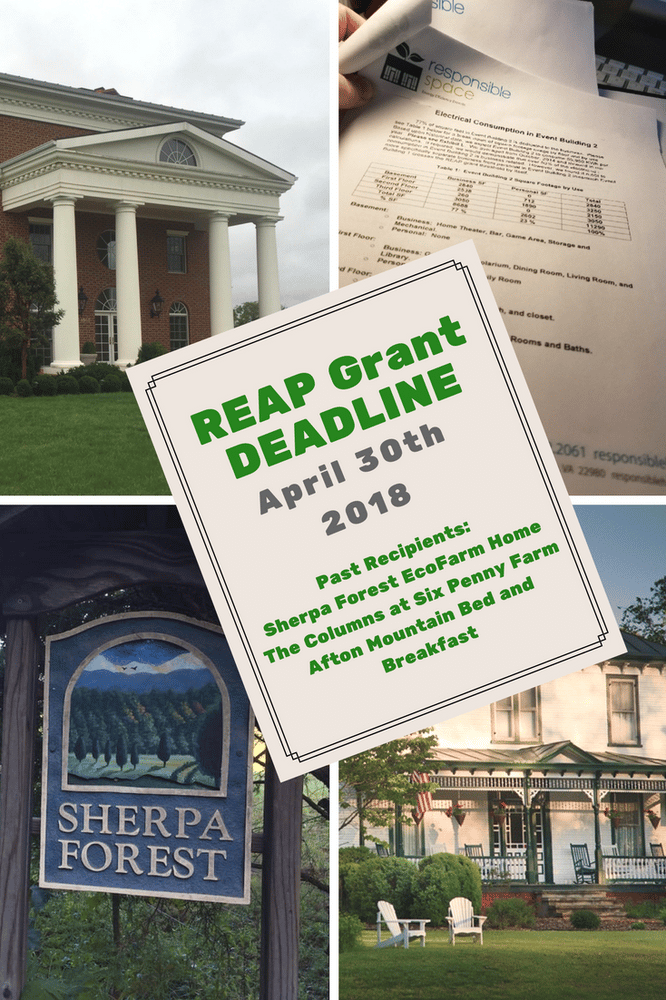 REAP Grant deadline - April 30th 2018
