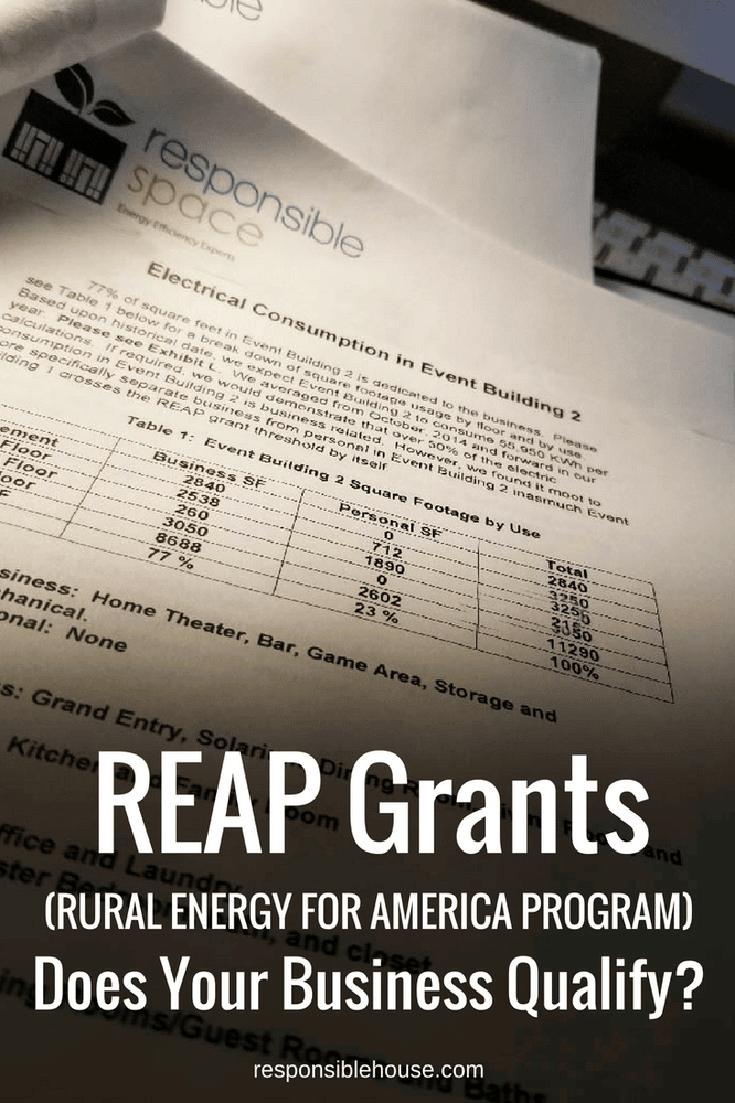 REAP Grants | Electrical Usage Audit and Findings Report